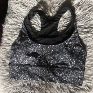 Lululemon Black Racerback Sports Bra